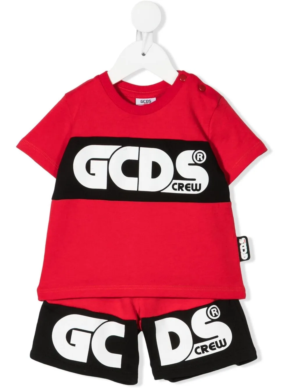 Gcds Babies' Logo-printed Set In 红色