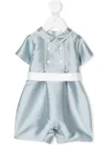 La Stupenderia button-detail shorties - Blue