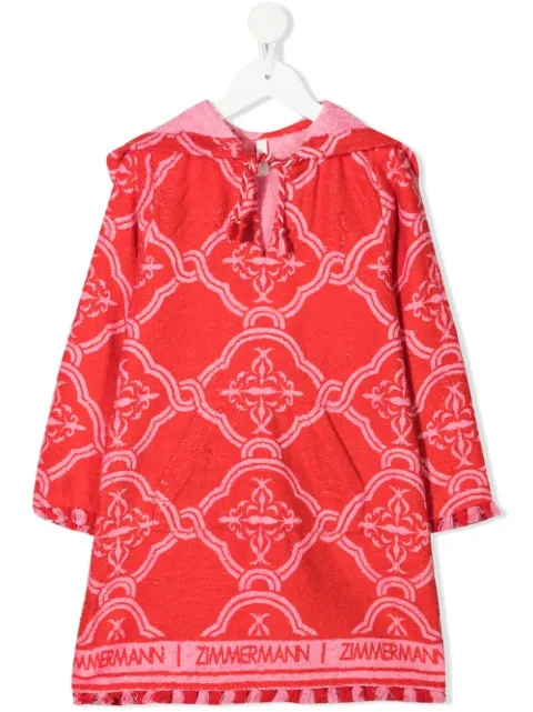 Zimmermann Kids قفطان بهودي ومزين بشراشيب