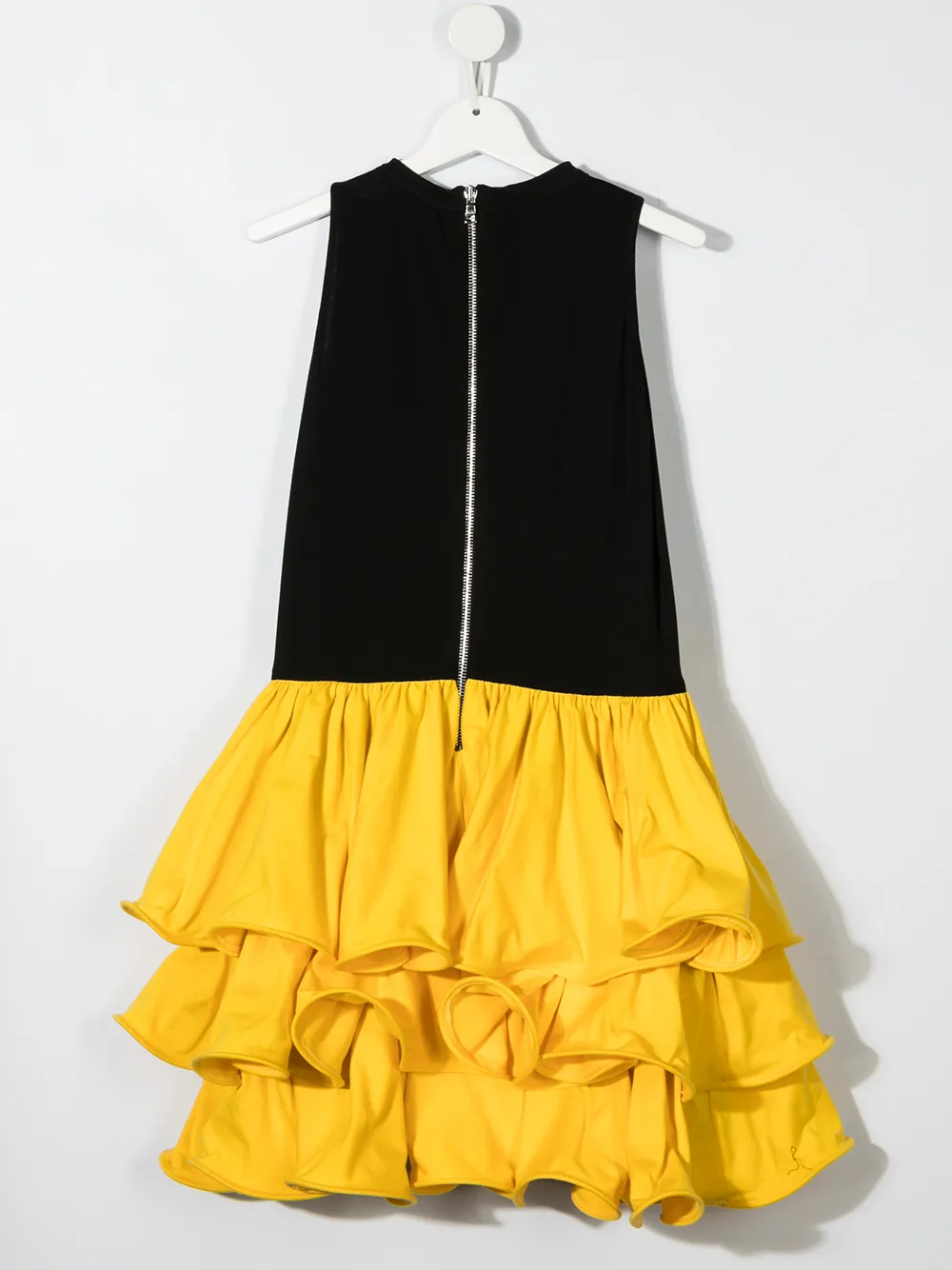 фото Balmain kids платье-футболка с логотипом