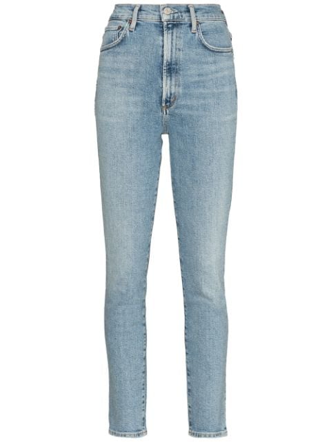 AGOLDE Pinch high-waisted skinny jeans