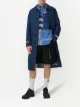 Image 2 of Burberry stripe-detail car coat
