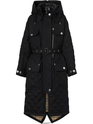 burberry parka women's