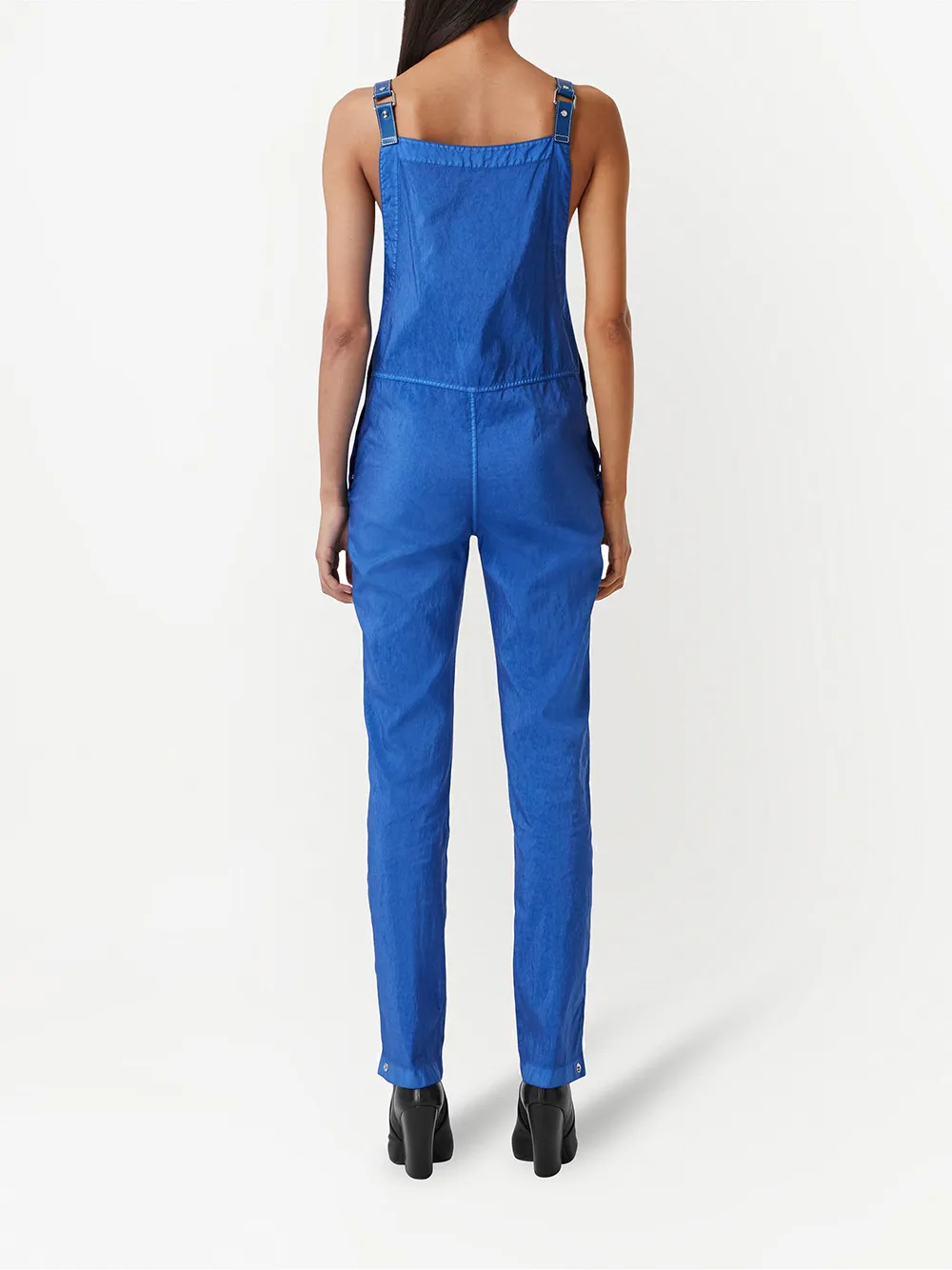 фото Burberry комбинезон с контрастной окантовкой