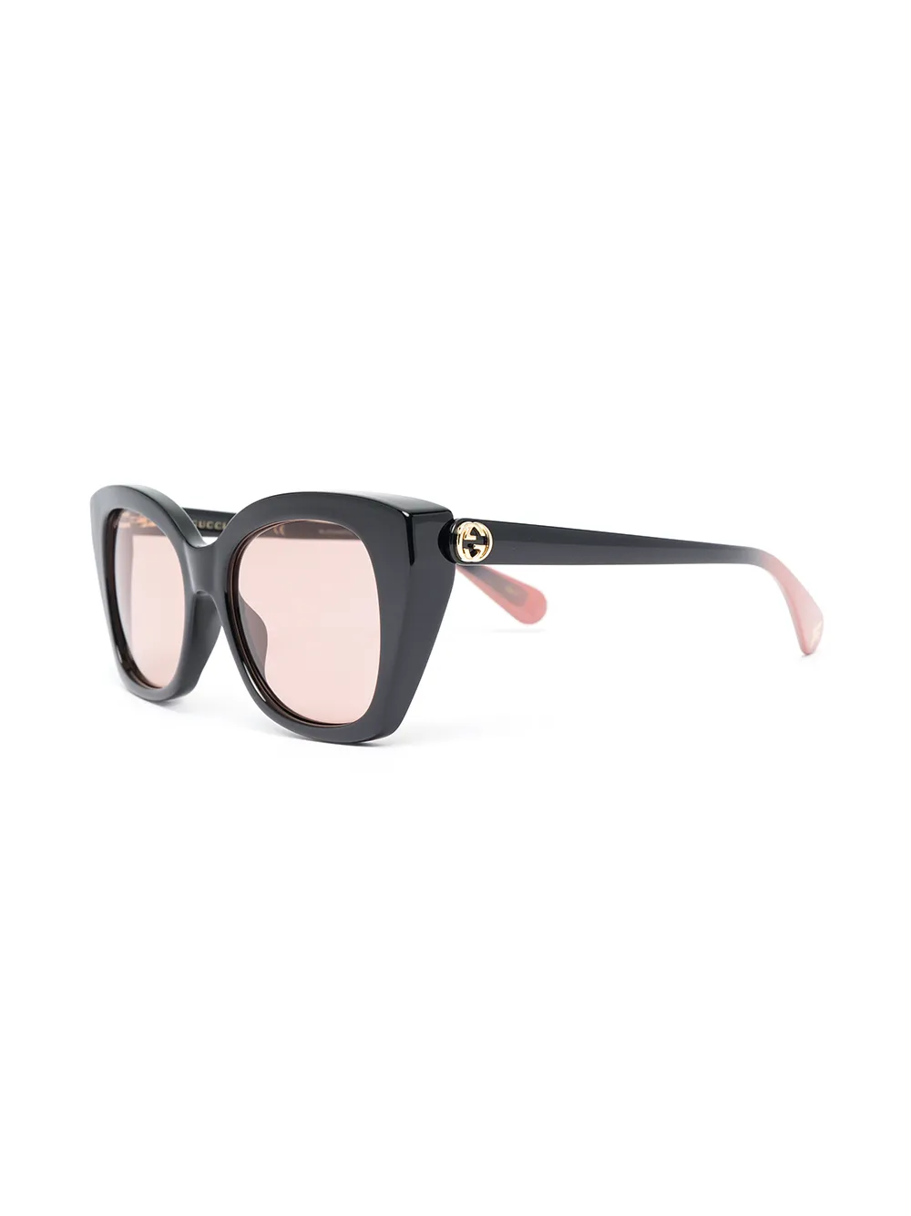 фото Gucci eyewear солнцезащитные очки с логотипом interlocking g