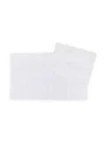 Little Bear embroidered bow cotton sheet - White