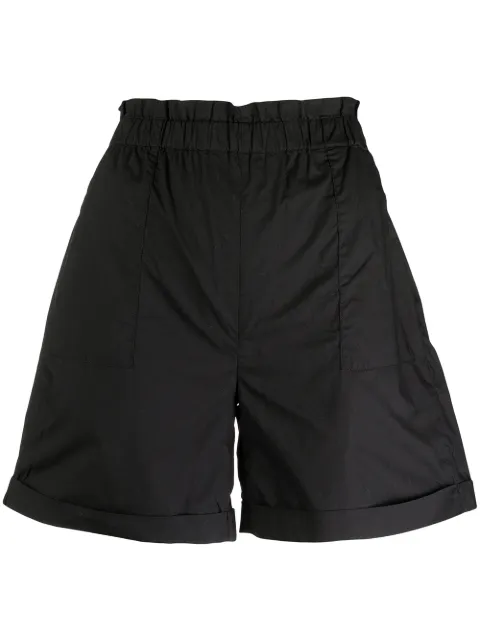 Woolrich gathered-waist shorts