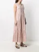 Woolrich vestido a capas escalonadas