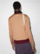 Maison Margiela raw edge cropped V-neck cardigan