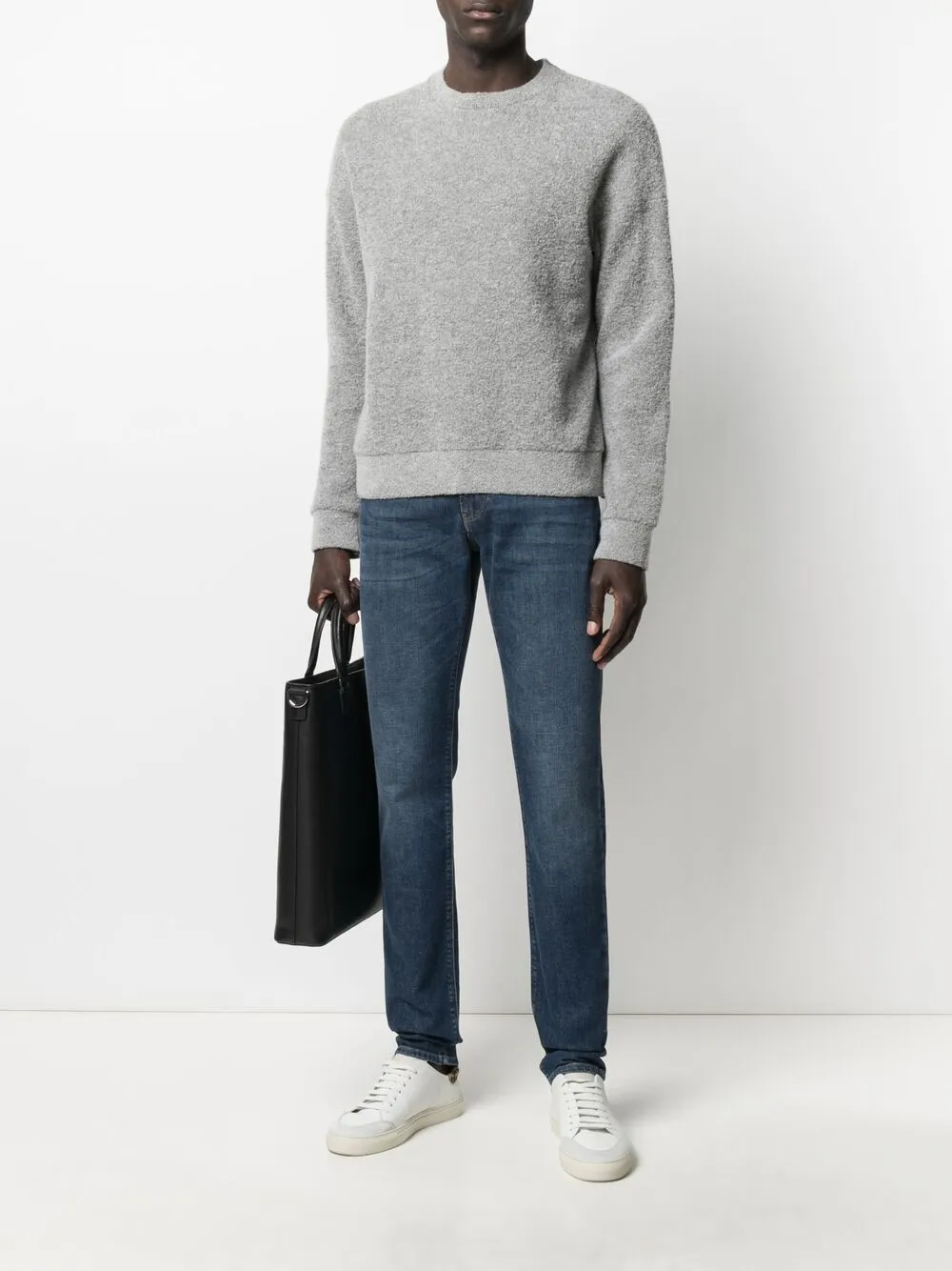 фото Emporio armani прямые джинсы средней посадки