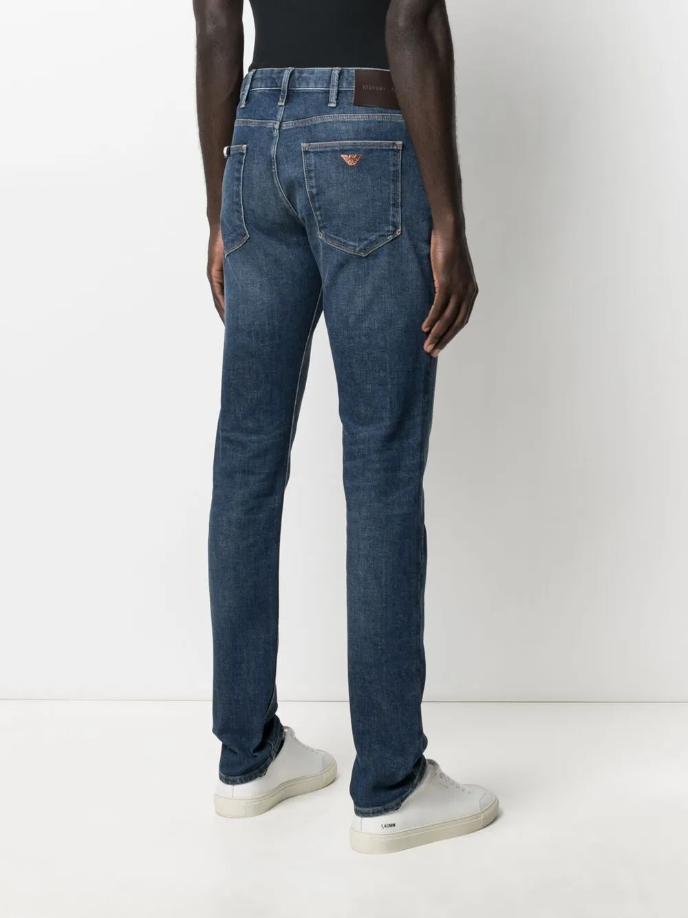 фото Emporio armani прямые джинсы средней посадки