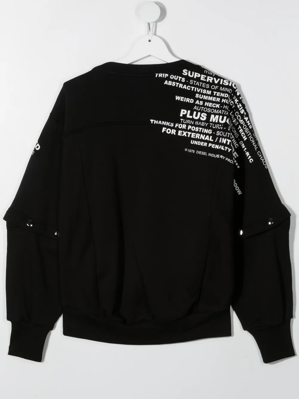 фото Diesel kids толстовка с логотипом