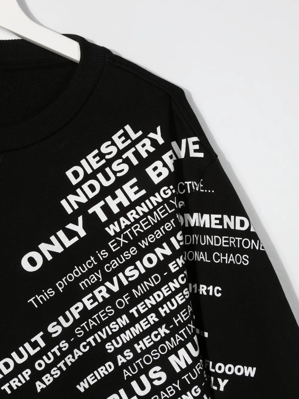 фото Diesel kids толстовка с логотипом