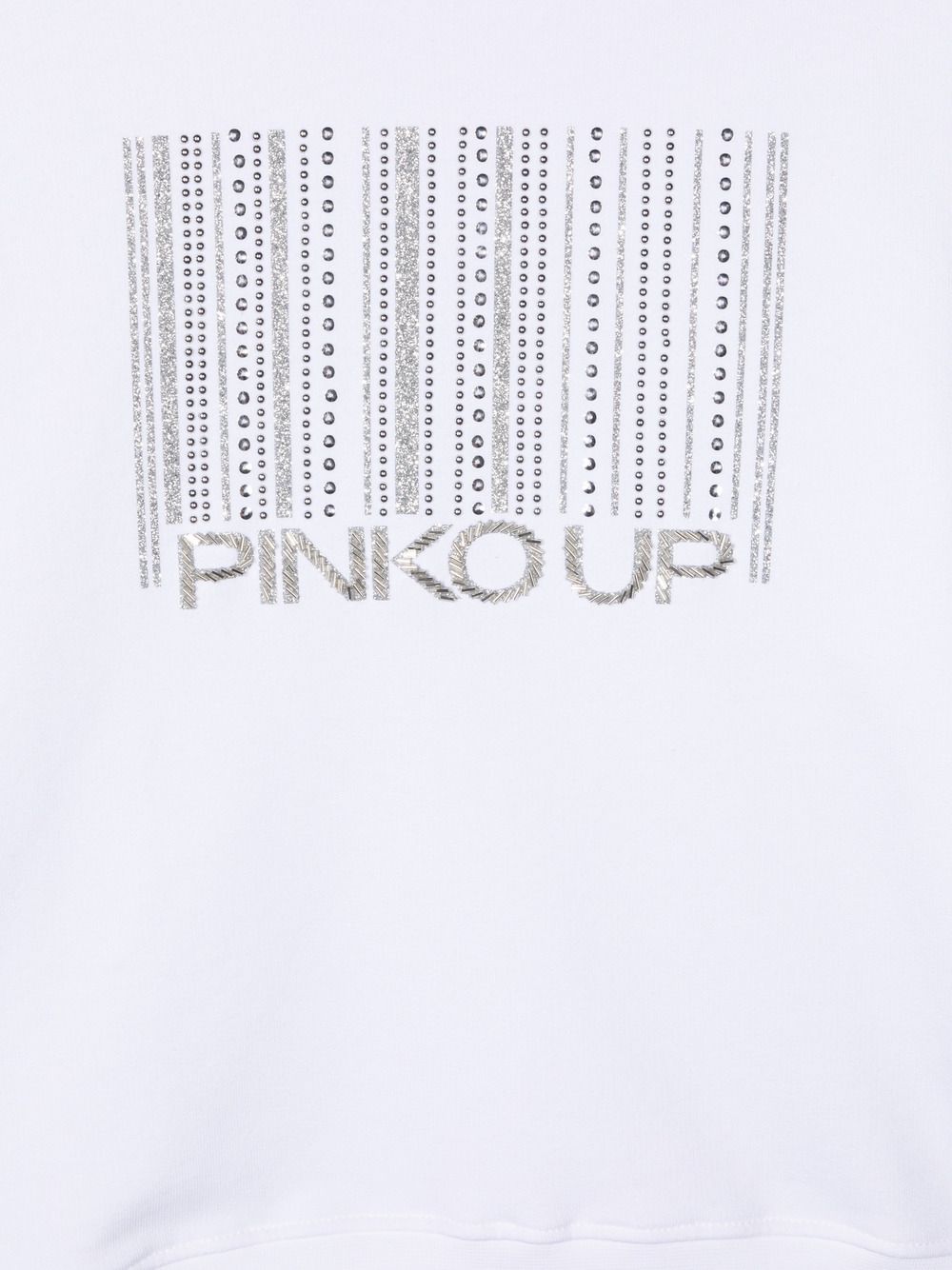 фото Pinko kids teen stud-logo sweatshirt