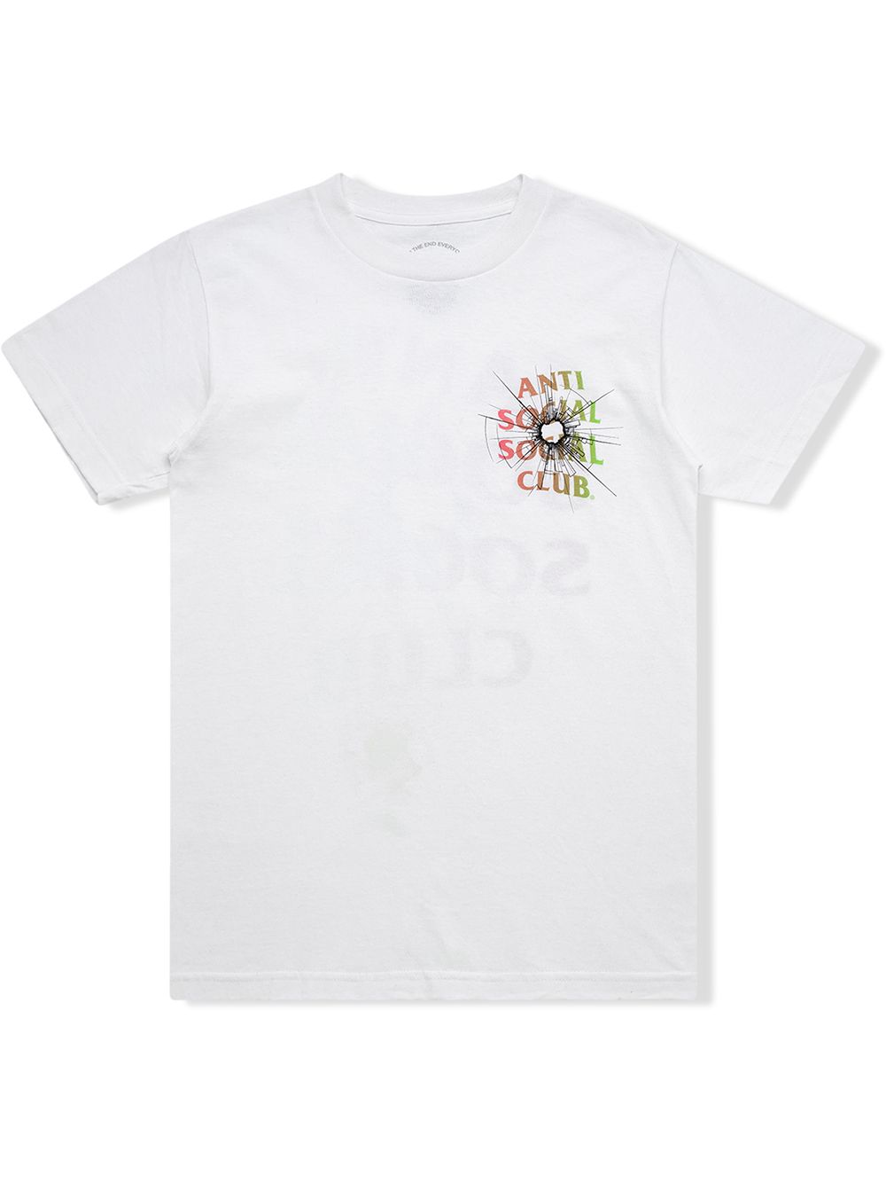 Anti Social Social Club Theories Print T-shirt In White