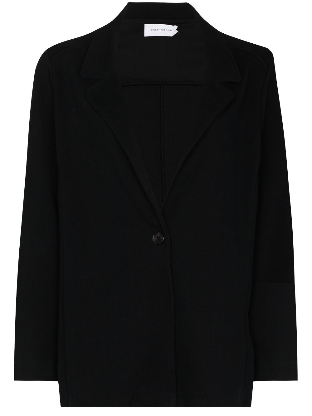 фото Ninety percent compact single-breasted blazer