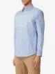 Burberry logo-print pinstripe shirt