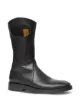 Image 2 of Burberry cut-out detail panelled boots