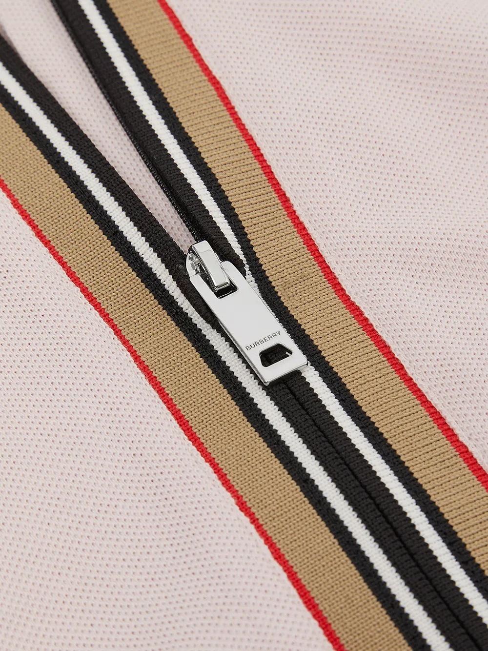 фото Burberry kids платье поло с полоской icon stripe