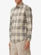 Burberry checked poplin shirt