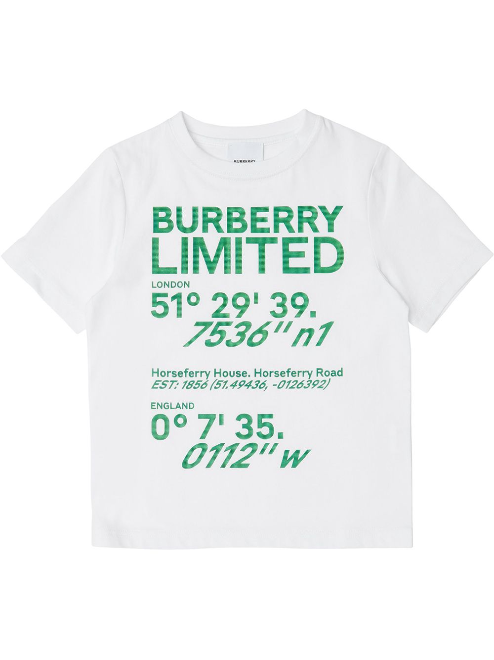 BURBERRY COORDINATES-PRINT T-SHIRT