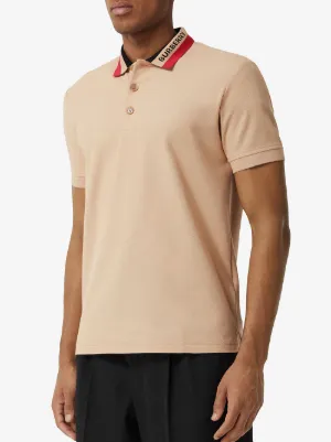 burberry polo collar