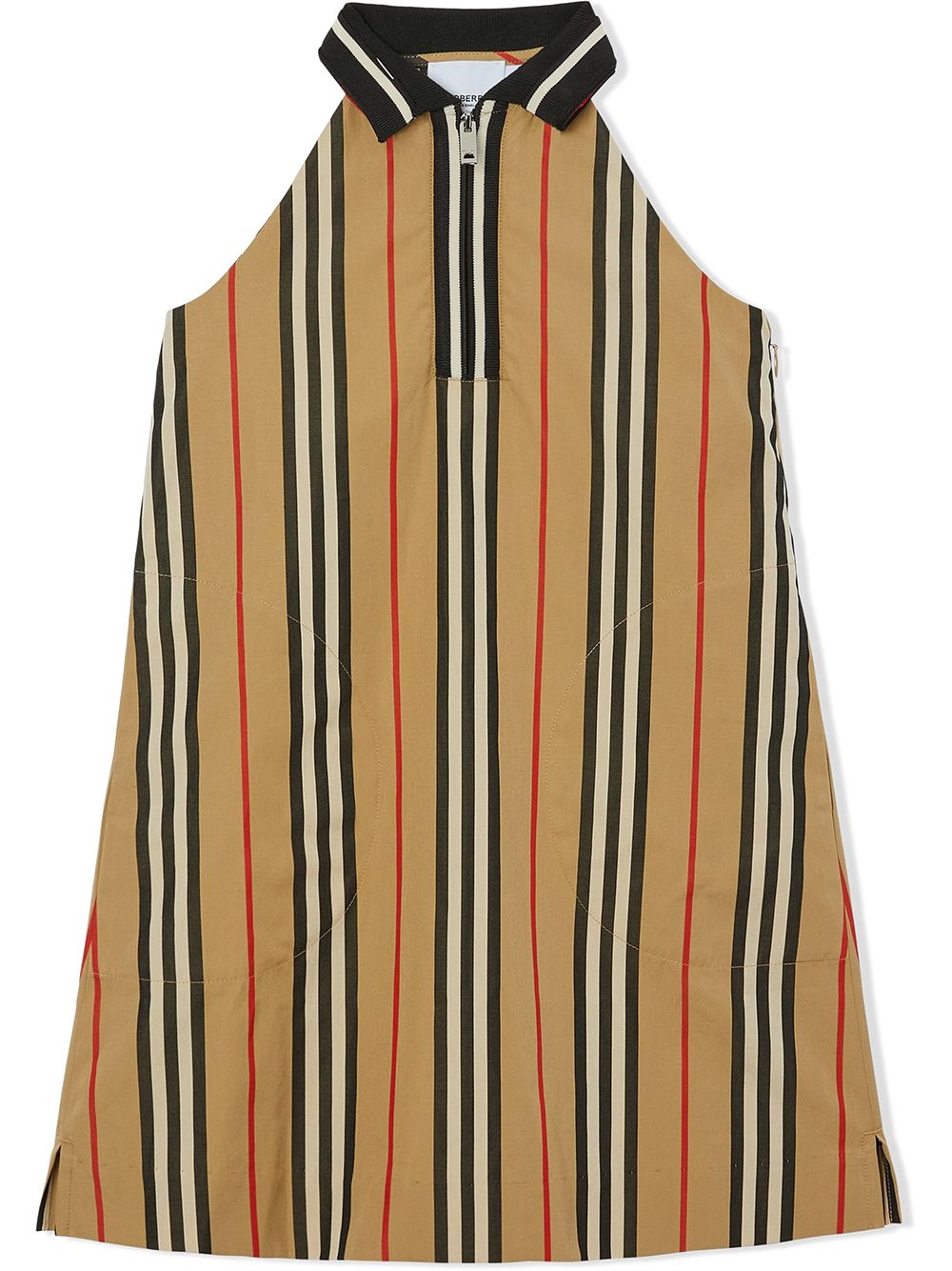 фото Burberry kids платье в полоску icon stripe