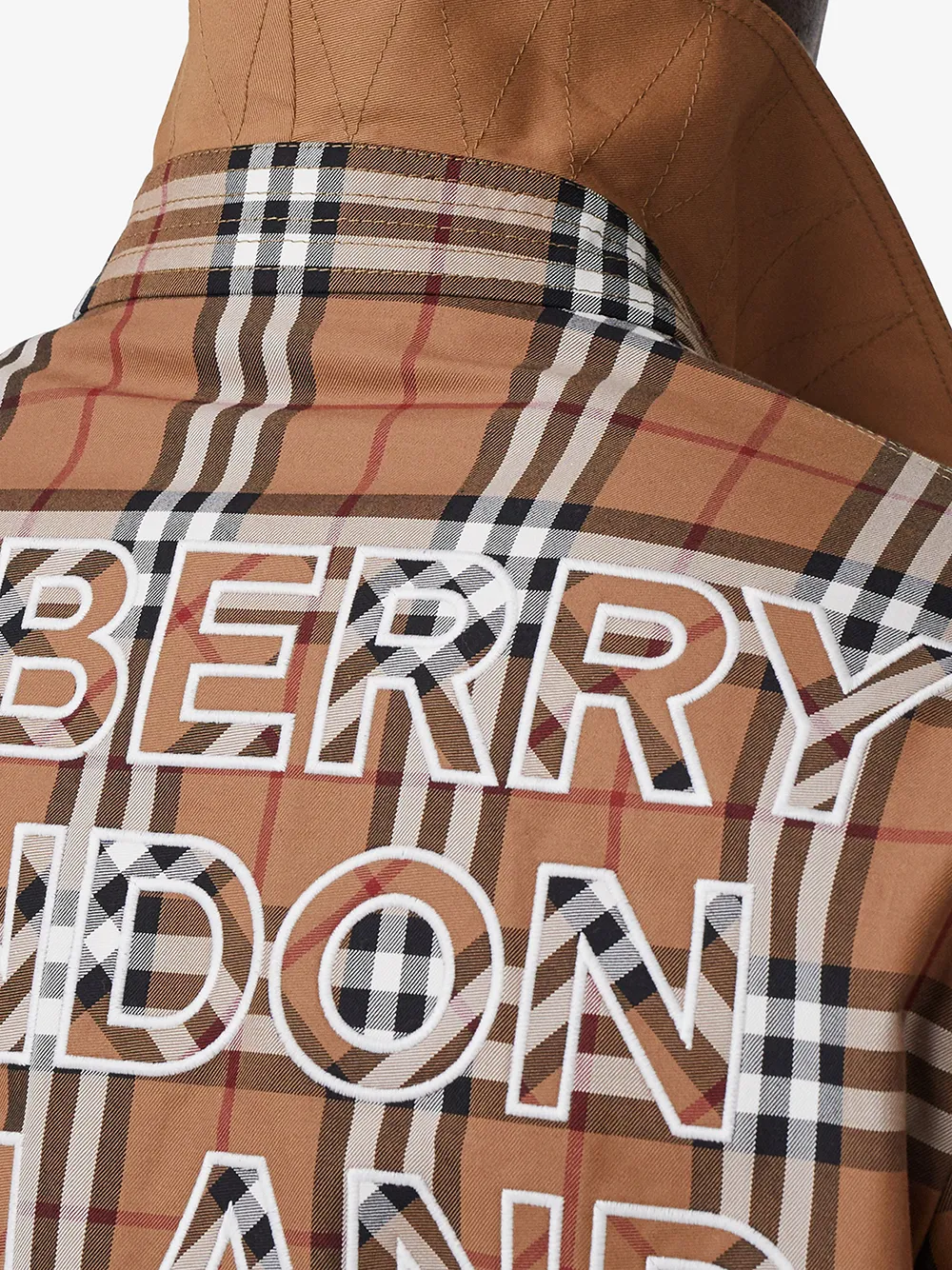 фото Burberry куртка harrington в клетку