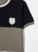 Brunello Cucinelli Kids TEEN colour-block logo T-shirt