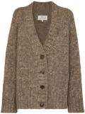 Maison Margiela oversized mélange cardigan - Neutrals