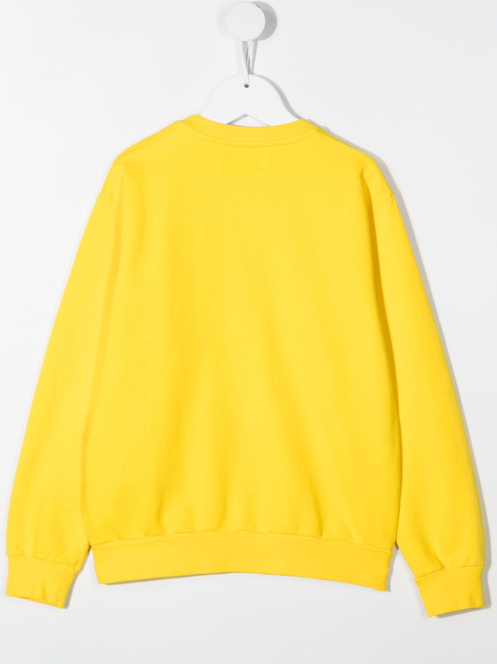 Shop Dondup Embroidered-logo Jumper In Yellow