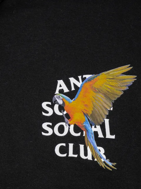 alexander mcqueen bird moletom com capuz