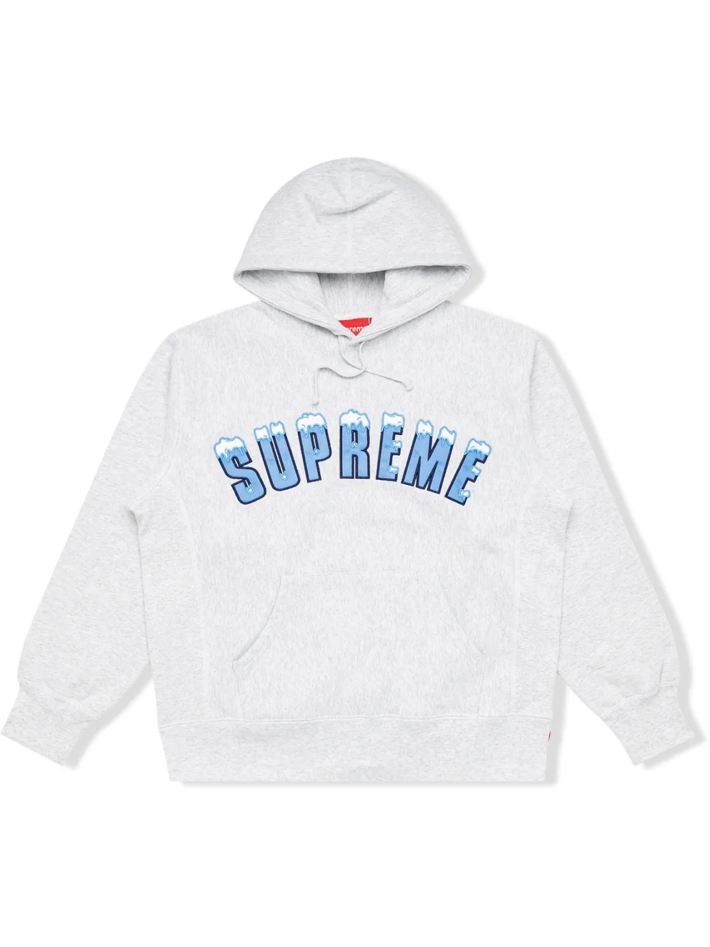 Supreme Icy Arc Hoodie In Grey