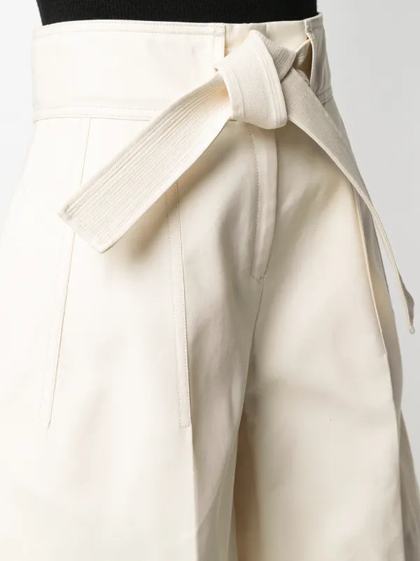 Jil Sander high-waisted wide-leg Shorts - Farfetch