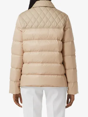 burberry puffer coat womens