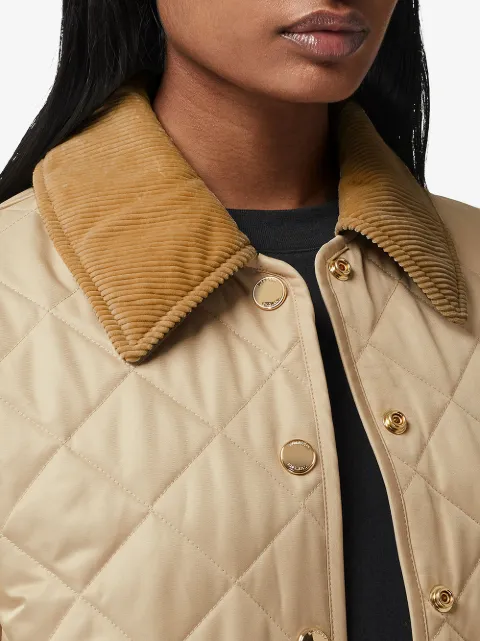 franwell diamond quilted jacket