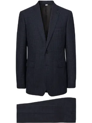 burberry check suit