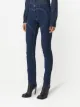 Burberry højtaljede skinny-jeans med hjertemotiv