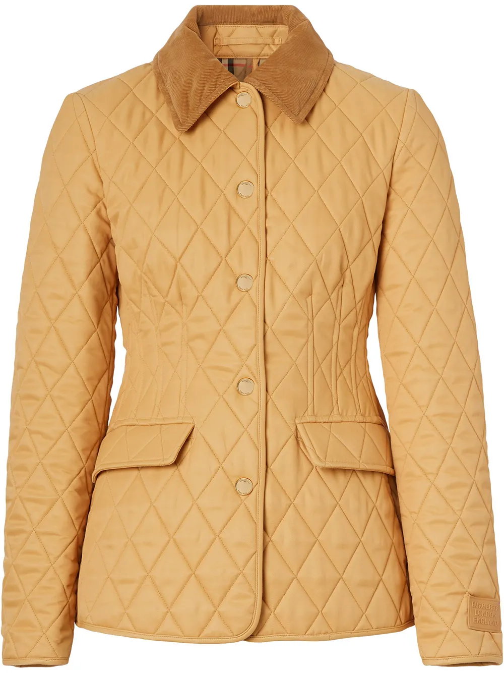 фото Burberry стеганая куртка