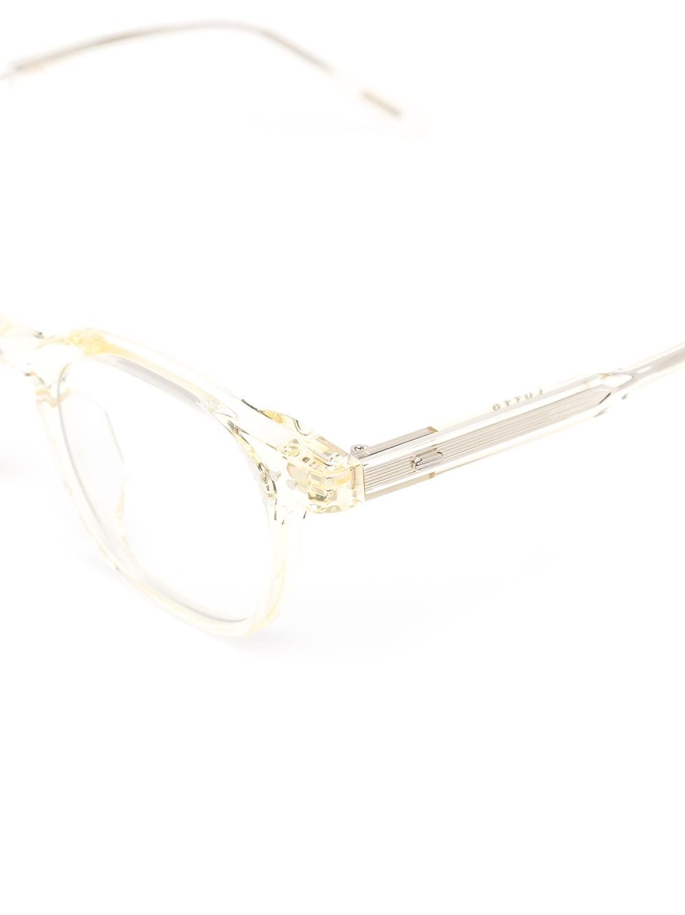 Shop Gentle Monster Lutto C2 Round-frame Glasses In Neutrals
