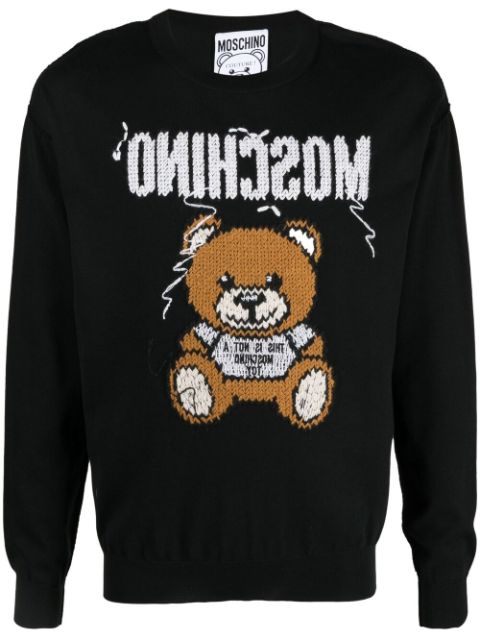 moschino teddy jumper