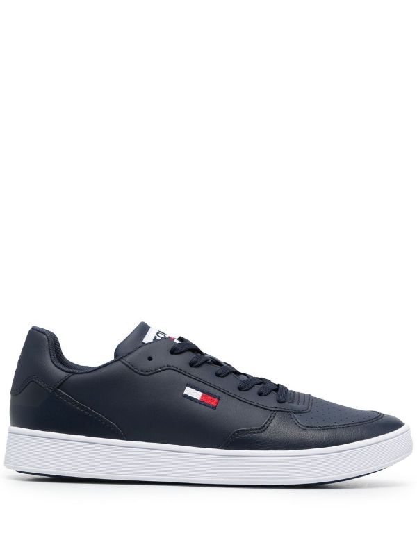 essential leather cupsole sneakers