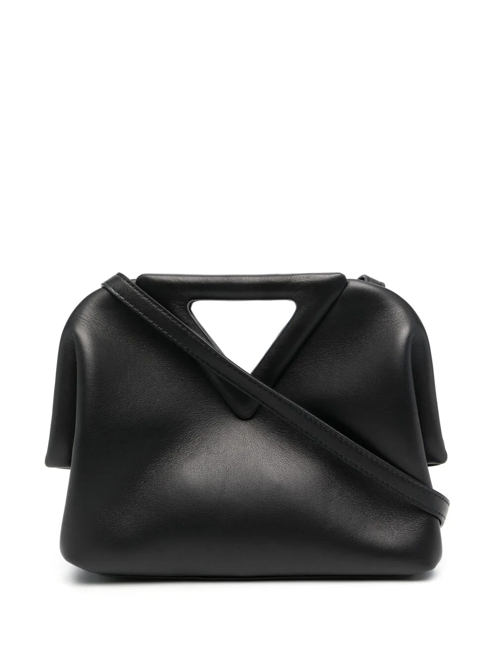 фото Bottega veneta сумка через плечо the triangle