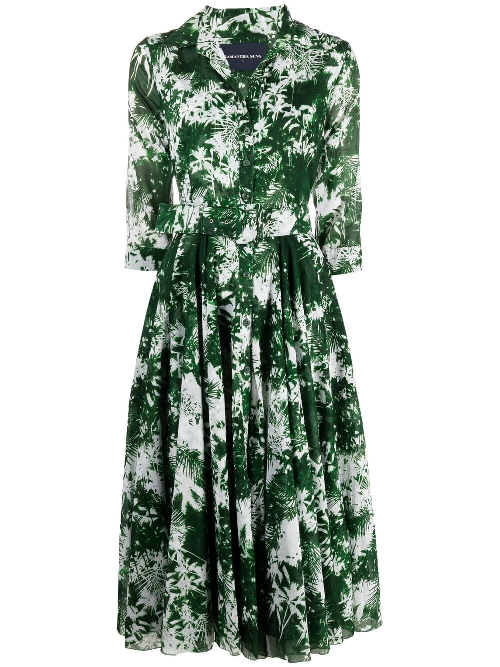 фото Samantha sung платье-рубашка ivy с принтом