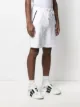 Karl Lagerfeld logo patch knee-length shorts