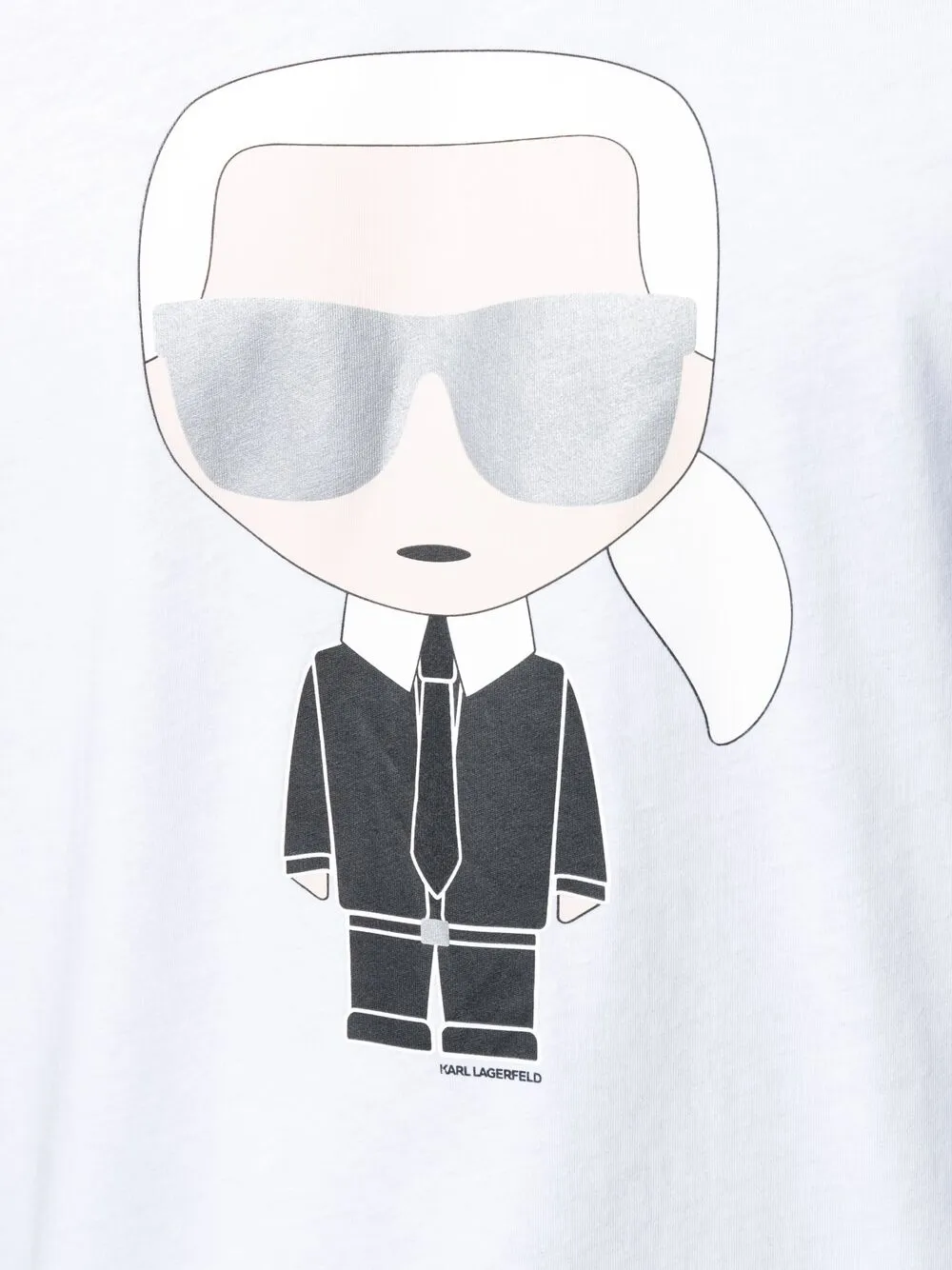 фото Karl lagerfeld футболка ikonik с короткими рукавами