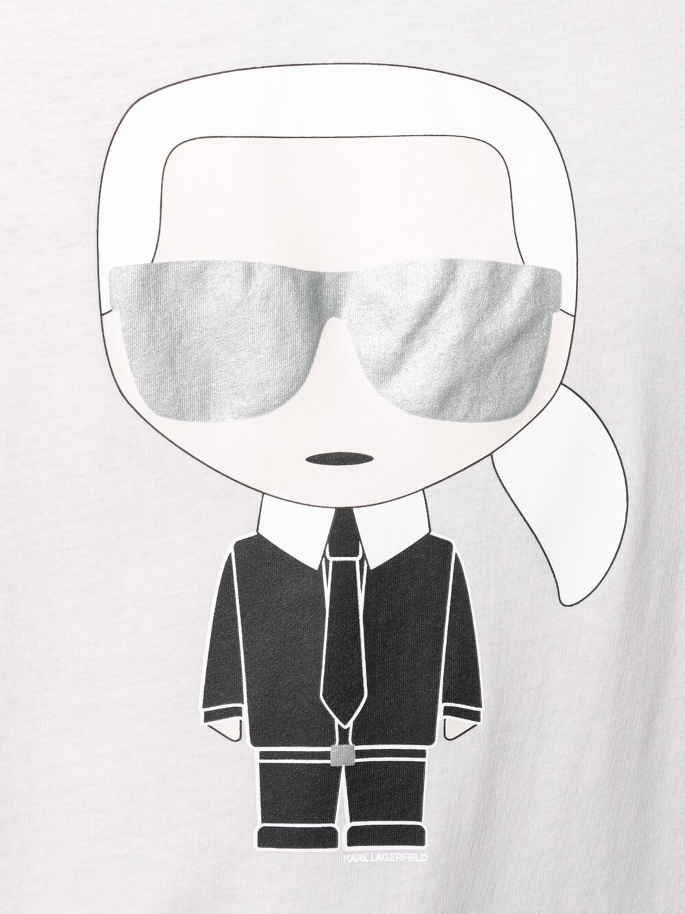 фото Karl lagerfeld футболка ikonik с короткими рукавами