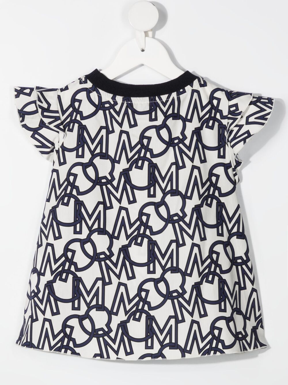 Moncler Enfant Blouse met ruches - Wit