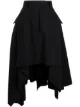 Image 1 of Sacai asymmetric draped high-waisted skirt