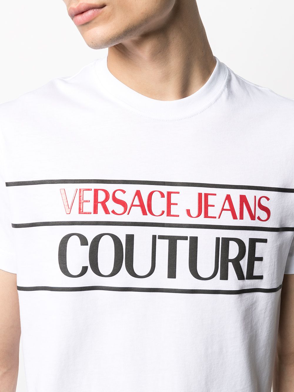 фото Versace jeans couture футболка с логотипом